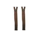 copper zip --for  trouser  (brown  zip) 10pcs  5/6/7inch